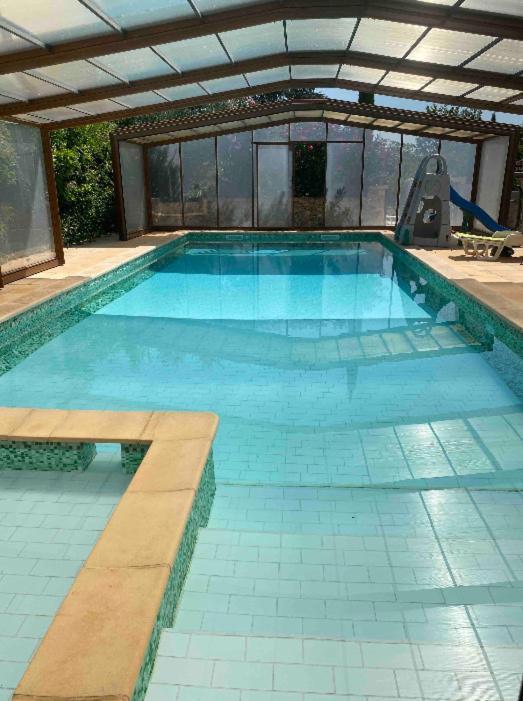 Chambres Privees Dans Maison Avec Grand Parc Et Piscine Proche Via Rhona Andancette Buitenkant foto